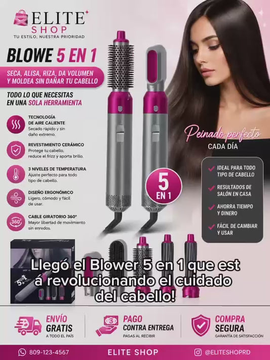 Cepillo Blower 5 en 1