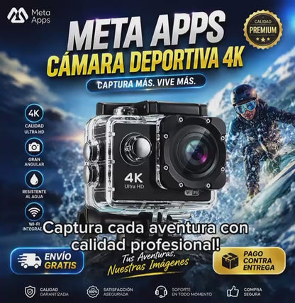 camara deportiva 4k Ultra HD